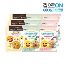 집으로ON 핑크퐁어린이볶음밥180g 3종3개씩/한우3+랍스터3+새우3, 180g, 1개 - 핑크퐁생선