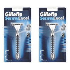 Gillette 질레트 센서 엑셀 면도기 2개