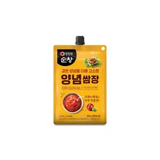 청정원 짜먹는 고소한 양념쌈장_190g 1개, 190g