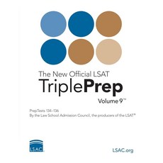 The New Official LSAT TriplePrep (New Official Lsat Tripleprep 9) [paperback], The New Official LSAT TriplePr