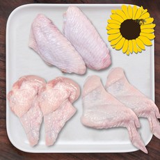 닭 날개 ( 통날개 윙 봉 ) 생 냉장 국내산 1kg 얼리지않은, 통날개 1kg-1개, 1개