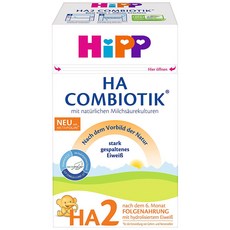 독일 hipp 힙 HA 분유 2단계 600g, 4개