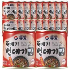 유동 뚝배기 번데기탕 얼큰한맛, 280g, 20개