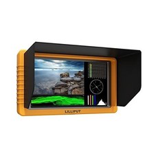 LILLIPUT 필드 모니터 Q5 5.5\" FHD 1920x1080 SDI 및 HDMI 크로스 변환 카메라 탑 캠코더 DSLR(5.5인치)용 IPS 금속 하우징 스크린, 1개