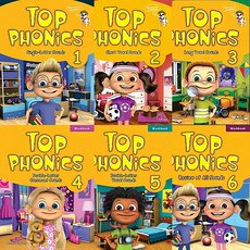 Seed Learning Top Phonics 탑 파닉스 1 2 3 4 5 6 Student Book Workbook 선택구매, SB 1 (9781943980123)