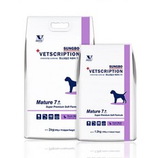 벳스크립션 머츄어 7+ VETSCRIPTION MATURE 1.2kg (300g x 4지퍼팩)