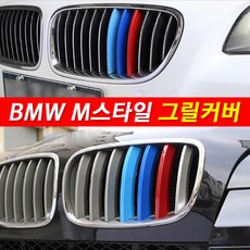 포원) BMW 3 5 6시리즈 X1 X3 X5 X6 M스타일 삼색 그릴커버 몰딩 튜닝 악세사리, 18_X3 G01 (2018~)