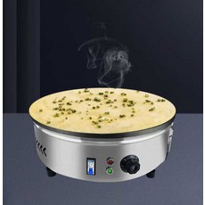 업소용 크레페 기계 전기 팬케이크 원형 얇은반죽 제조, 1개, (전기 가열) 40cm 정사각형