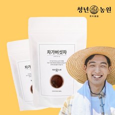 청년농원 저온가공 차가버섯차 삼각티백 입, 1g, 50개입, 2개