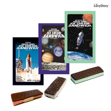 미국 러비더비 NASA 나사 우주인 녹지않는 동결건조 아이스크림, 버라이어티팩(3종), 3개