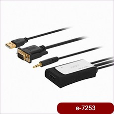 EZ Net NEXT-2418VHC VGA to HDMI 컨버터, 모아모아 본상품선택