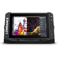 Lowrance 로렌스 엘리트 FS9 3in1 어군탐지기 GPS 내장형 송수파기 소나 포함 액티브이미징, 엘리트 FS, 단일사이즈