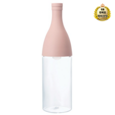 하리오 필터 인 보틀 에누 FIE-80-SPR, 3세트, 800ml, 스모키핑크