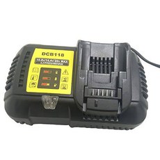 DCB118 배터리 충전기 AC100-240V 디월트 DCB101 DCB102 DCB112 DCB115 DCD9