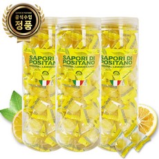 사포리 디 포지타노 레몬사탕 대용량 캔디, 500g, 3개