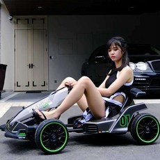  전동웨건 고카트 자동차 전동카트 성인 탑승가능 전기, 상세 페이지 참고, 빨간색 12v10a 원격지원 11세미만 