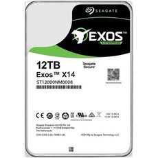 씨트 아이언울프 12TB NAS 내장 HDD 3.5 SATA 7200 RPM ST12000NM0008 제품 - 아이언울프12tb