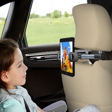 에스위두 차량용 헤드레스트 뒷좌석 핸드폰 태블릿 거치대, 1개, 혼합색상