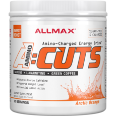 Allmax A 컷 아미노-차지드 에너지 드링크, 아크틱 오렌지(Arctic Orange), 210g