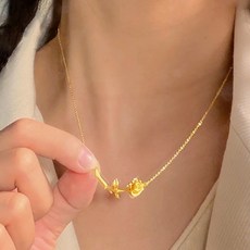 순금두돈목걸이