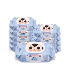 순둥이 그린에디션(새해) 리필형 80매 10팩/wRaR-01 생분해 물티슈, 그린에디션(새해) 리필형 80매 1, 단품없음, 10개