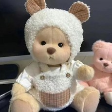 테디테일즈 레나베어 테디베어 출산선물 곰인형 오가닉 전용의상 커스튬 어린이 여아 선물
