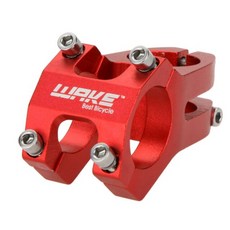 WAKE-eje de aleación de aluminio para bicicleta de montaña eje de manillar de 318mm rojo azul dora