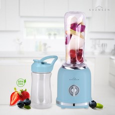 스벤슨 미니 믹서기 텀블러형 블랜더 SB-D100SB, 블루
