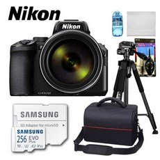 니콘 쿨픽스 P-950 프리미엄 삼각대 패키지 6종세트/256G+전용가방+삼각대+카드리더기+청소도구+극세사융 / TJ