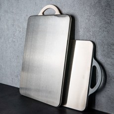 cocooning 향균 위생 2중더블 스텐304 양면 도마 2color, 화이트, 1개