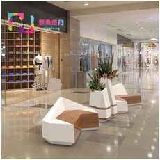 병원 공항 은행 관공서 긴의자 로비 대기실 유리강캐주얼 시트 매장 공용 라운지 벤치 창의 방부목 등받이 벤치 직판, 15 조약돌 소파 싱글