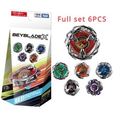 Takara Tomy Beyblade X UX-03 부스터 위저드 로드 5-70DB BX-00 드리거슬래시 4-80P BX-31 랜덤 부스터 Vo, 08 BX-31 full set 6pcs - slash6