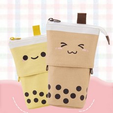 우유모양필통