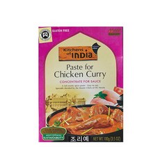 키친오브인디아 치킨커리 100g, 단일상품