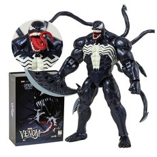 마블 ZD 정품 베놈 카니지 액션 피규어 입상 컬렉션 모델 인형 장난감 선물, [01] Venom box