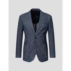 코스트코 [갤럭시 라이프스타일] 블루 코튼 블렌드 솔리드라이크 컴포트 재킷 (GC2111M01P) 갤럭시 라이프스타일