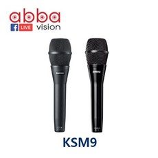 KSM9 SHURE 보컬용컨덴서마이크 KSM9HS 듀얼패턴핸드핼드, 진회색