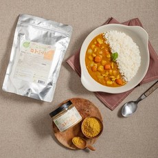 [전대표] 우리쌀로 만든 카레가루 140g 500g 옵션선택 / curry powder made of rice, 1개