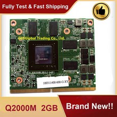 새로운 Quadro 2000M Q2000M 2G 비디오 VGA 그래픽 카드 N12P Q3 A1 노트북 HP 8540W 8540P 8560W DELL M4600 M4700 100%, 1개, 단일, 단일