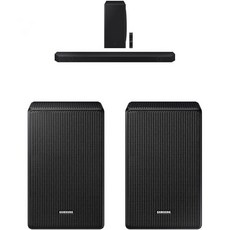 삼성 Q800D 5.1.2ch 사운드바 무선 돌비 애트모스 오디오 HW ZA 신형 9500S 후면 스피커 키트 DTS X SWA 2021년형 블랙