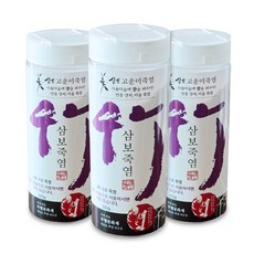 삼보죽염 2회 고운 분말 죽염 180g (미용 양치 가글 요리), 3개