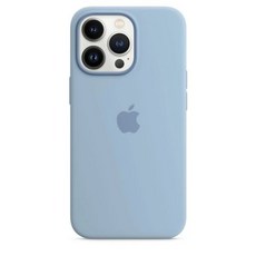애플 아이폰 12 13 프로 케이스 맥스 미니 맥세이프 액체 실리콘 마그네틱 휴대폰 무선 충전 풀 프로텍트 커버, For iPhone 12 12 Pro, A Blue Fog,
