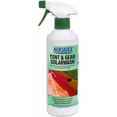 Nikwax 텐트 & 기어 솔라 워시 클리닝 및 UV 프로텍터 500ml, 단일옵션