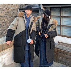 남여공용 롱패딩 브랜드 패딩점퍼 빅사이즈
