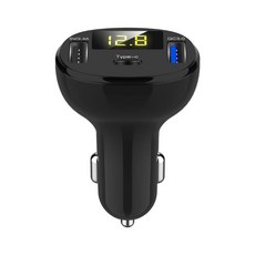 QC 3.0 유형 C 전원 어댑터 핸드폰 GPS 태블릿 충전기 용 범용 RV 보트 폰 충전기 12-24V 듀얼 USB 포트