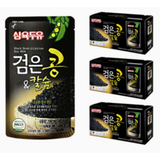 삼육두유 검은콩 두유 파우치, 190ml, 60개