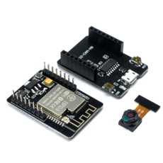 ESP32 CAM 보드/ OV2640 카메라/USB-시리얼 통신 어댑터