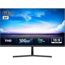 주연테크 61cm FHD LED 모니터 100Hz 최신형 일반 무결점