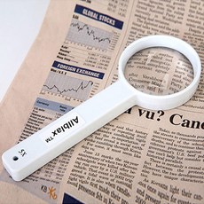 뉴질랜드 블랙셀 하이파워 휴대용 돋보기 확대경 6070, 단일상품