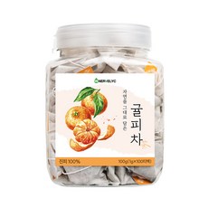 이너블릭 국내산 귤피차 100티백 PLA 친환경 필터, 1통, 100개입, 1g